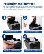 Caja X 50 Rollo Térmico 80x80 Mm Color Blanco 65grs Blanco