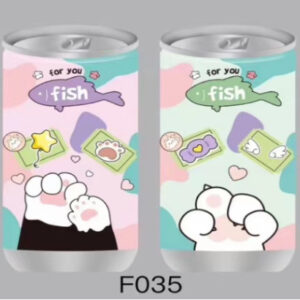 Toallitas Húmedas en Lata Diseño Fish - Imagen 1