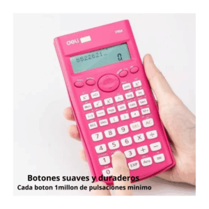 Calculadora Científica 1710 Deli Pantalla Ldc 240f 162x80x11 - Imagen 5