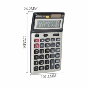 Calculadora Escritorio 1239 Deli Pantalla 12d 26x172x107mm - Imagen 4
