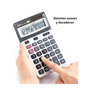 Calculadora Escritorio 1239 Deli Pantalla 12d 26x172x107mm - Imagen 3
