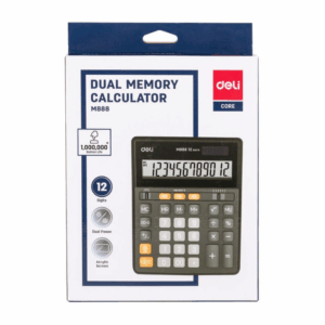 Calculadora Escritorio M888 Deli Pantalla 12d 202x159x15 - Imagen 5