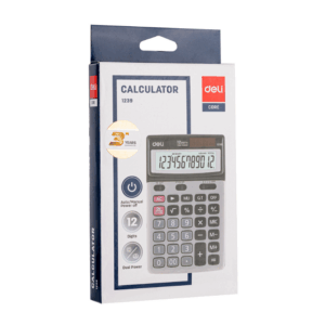 Calculadora Escritorio 1239 Deli Pantalla 12d 26x172x107mm - Imagen 5