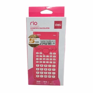 Calculadora Científica 1710 Deli Pantalla Ldc 240f 162x80x11 - Imagen 2