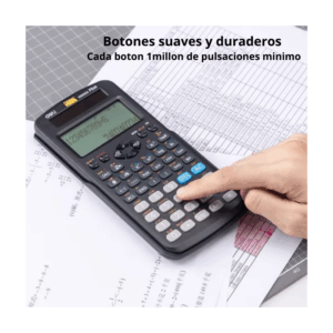 Calculadora Científica 991es Deli 417f Pantalla Lcd - Imagen 2