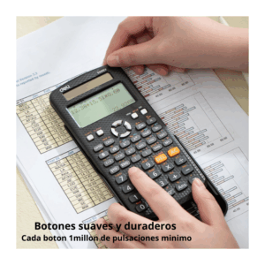 Calculadora Científica 991ex Deli 552f Pantalla Lcd - Imagen 2