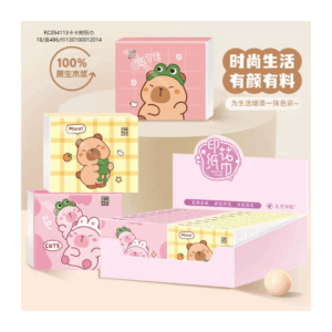 Pañuelo Desechable 120pcs Capibara