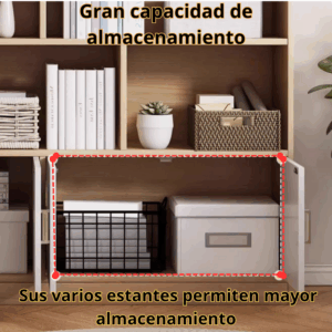 Estante Librero Organizador 60x24x180cm - Imagen 5