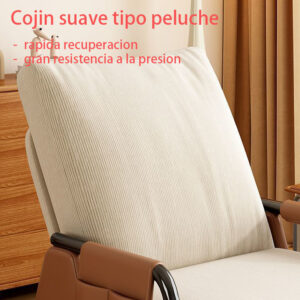Sillón Mecedora Ajustable 3 Niveles Retráctil Con Reposapiés - Imagen 6