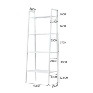 Estante Metalico Living Oficina Terraza Multiuso 146x60x35cm - Imagen 2