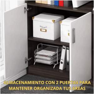 Mueble Organizador Archivador Gabinete Oficina Con Puertas - Imagen 6