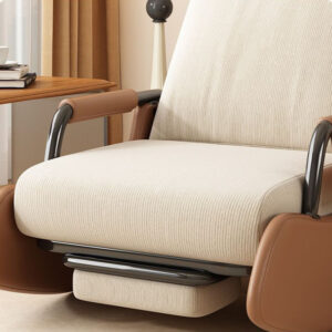 Sillón Mecedora Ajustable 3 Niveles Retráctil Con Reposapiés - Imagen 7