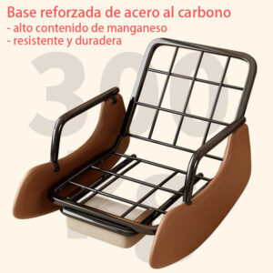 Sillón Mecedora Ajustable 3 Niveles Retráctil Con Reposapiés - Imagen 2