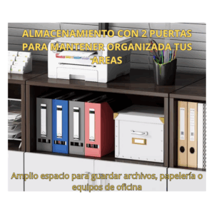 Mueble Organizador Archivador Gabinete Oficina Con Puertas - Imagen 3