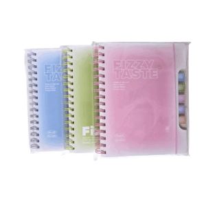 Libreta Anillada Con Forro Fizzy