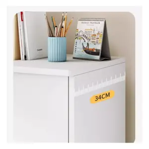 Cajonera Oficina Archivador Gabinete Con Llave Y Ruedas - Imagen 4
