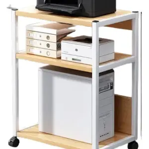 Soporte Impresora Grande 3 Niveles Con Ruedas Mesa Móvil - Imagen 1