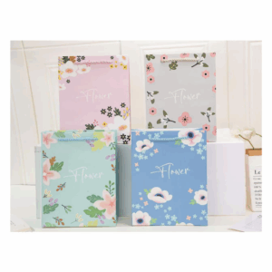 Bolsa de Regalo 24.5x19.5x9.5cm Flowers