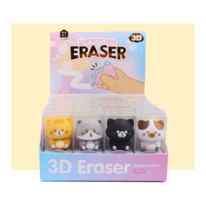 Goma de Borrar Forma de Gatito