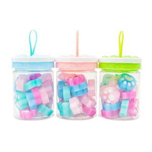 Set de 18 uds Goma de Borrar Patitas