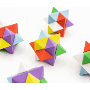 Set de 6pcs de Goma Para Borrar Forma de Puzzle