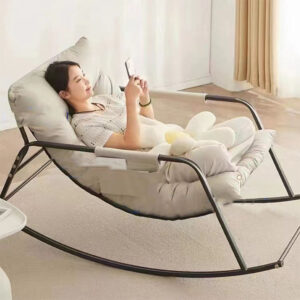 Silla Mecedora Grande Reclinable Metal 2 Personas - Imagen 5