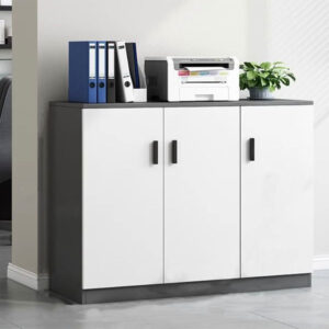 Mueble Organizador Archivador Gabinete Con Puertas 100x40x80 - Imagen 1