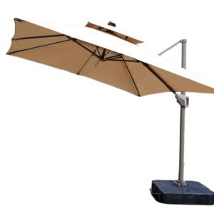Quitasol Parasol Lateral 3x3 Con Base Sombrilla Terraza - Imagen 1