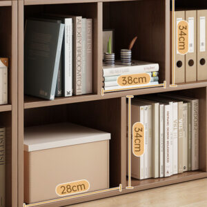 Estante Librero Organizador Multifuncional Oficina 120x60x24 - Imagen 4