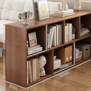 Estante Librero Organizador Multifuncional Oficina 120x60x24 - Imagen 3