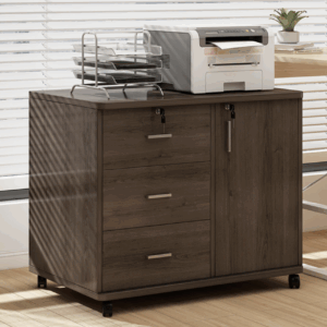Cajonera Oficina Archivador Gabinete Con Llave Y Ruedas - Imagen 2