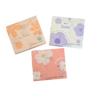 Pack de 40 Pañuelos Desechables Flor Palabra - Imagen 1