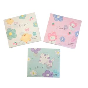 Pack de 40 Pañuelos Desechables Flor Palabra - Imagen 2
