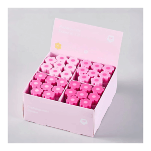 Goma Barra Diseño Flor Rosada - Imagen 1