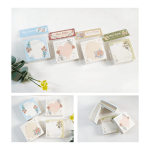 Post It 80*80mm Diseño Rosas - Imagen 1