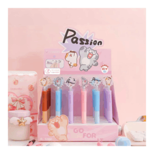 Lápiz Tinta Gel 0.5mm Diseño Gato Resorte - Imagen 1