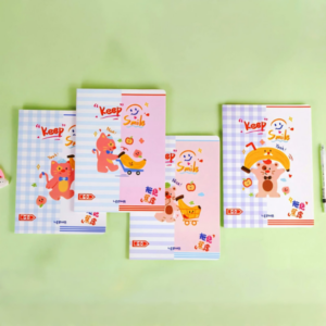 Libreta Cosida Diseño Keep Smile - Imagen 1