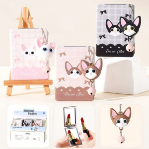 Espejo Cosmetico Gato Cascabel