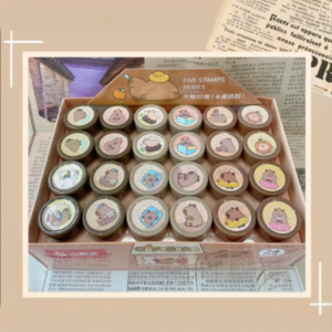 Timbre Simple Diseño Capibara - Imagen 1