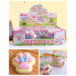 Juguete Squishy Diseño Garrita Pastel - Imagen 1