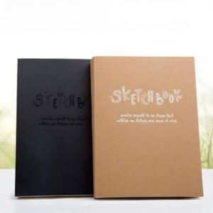 Croquera Tipo Diario Tapa Craft - Imagen 1