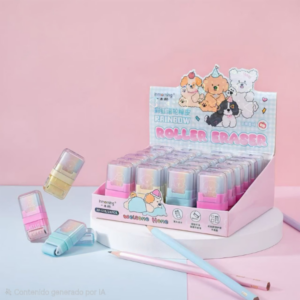 Goma Roller Diseño Cachorros - Imagen 1